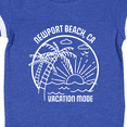 thumbnail image 4 of Inktastic Summer Vacation Mode Newport Beach California Boys or Girls Baby Bodysuit, 4 of 5