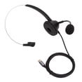 thumbnail image 1 of Phone Headset, Service Headset Monaural Plug And Play  For Meeting, 1 of 8