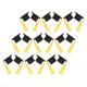 thumbnail image 3 of BRIGHTFUFU Capacitación de graduación de 24 piezas Toppers Mini Grad Cap con Tassel 2025 Graduación Cupcake Toppers Clase de 2025 Decoraciones de pasteles para favores de fiesta de graduación Amarillo, 3 of 8