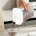 thumbnail image 5 of Linnome Clear Airtight Food Storage Container With Lids Plastic Canisters For Kitchen Pantry Organization And Storage, 5 of 6