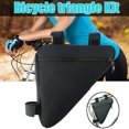 thumbnail image 2 of CAROOTU Bicycle Cycling Bag Front Tube Frame Zipper Triangular Pouch Holder for Mobile Phone Keys, 2 of 6