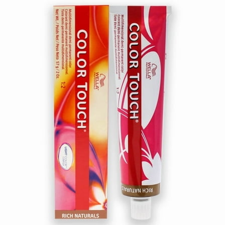 Color Touch Demi-Permanent Hair Color - 8 03 Light Blonde-Natural Gold by Wella for Unisex - 2 oz Hair Co