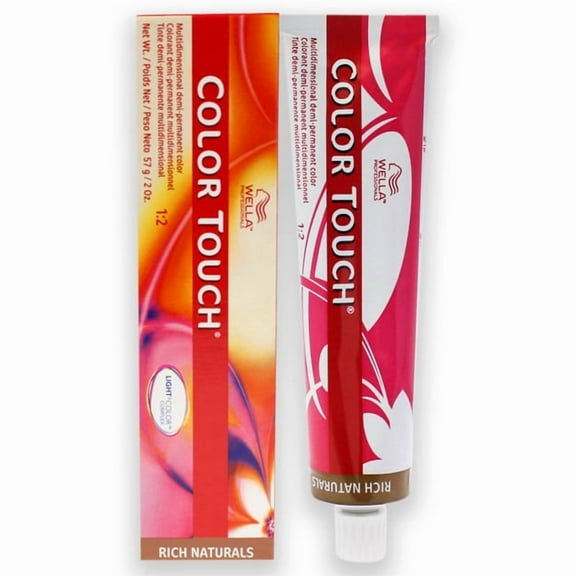 Color Touch Demi-Permanent Hair Color - 8 03 Light Blonde-Natural Gold by Wella for Unisex - 2 oz Hair Co