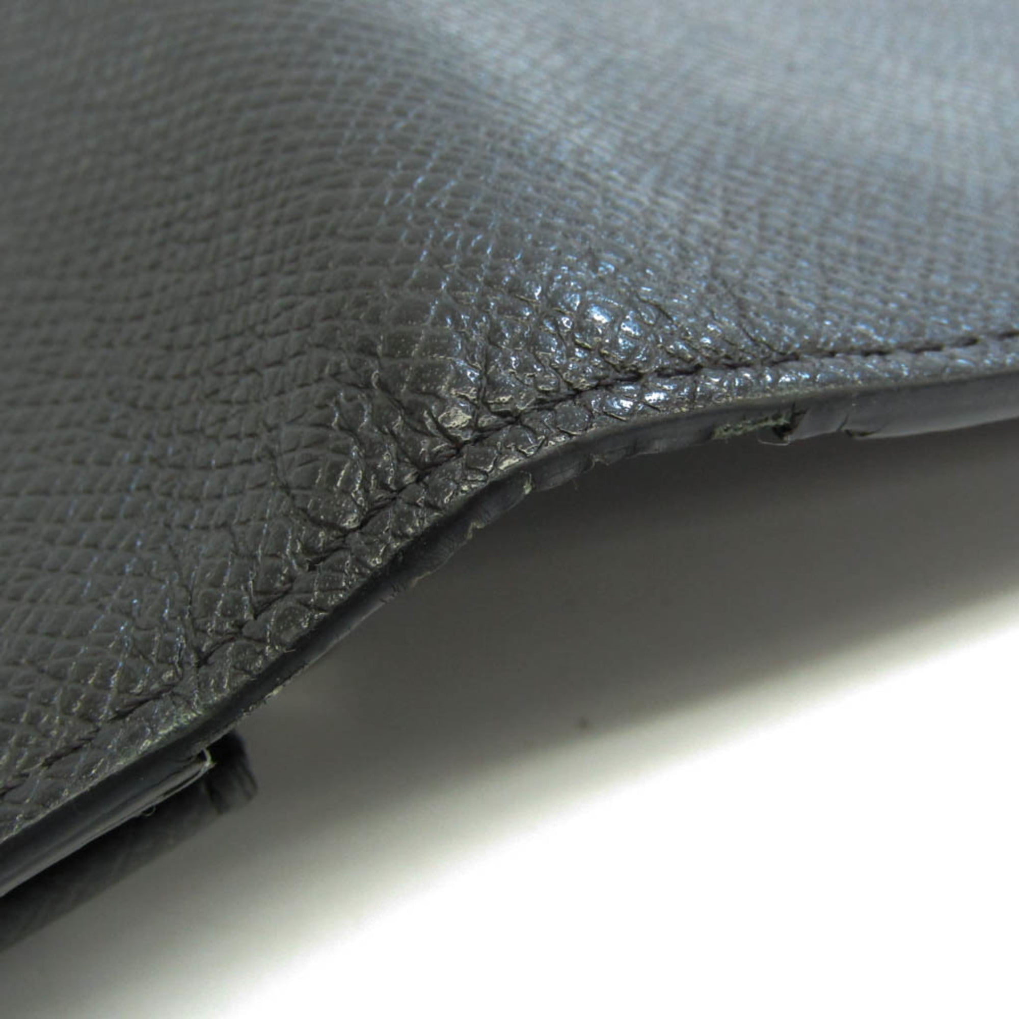 Authenticated Used Louis Vuitton Taiga Brazza Wallet M30501 Men's Taiga  Leather Long Wallet (bi-fold) Noir 