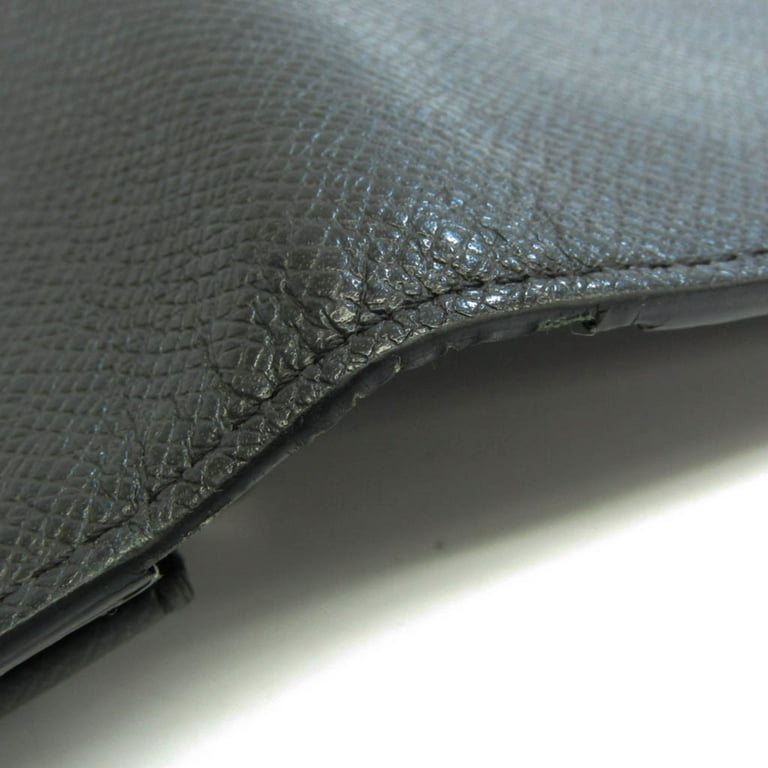 Louis Vuitton Black Brazza Taiga James Bifold Long Flap 5lk1210 Wallet For  Sale at 1stDibs