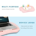thumbnail image 4 of LapGear MyDesk Lap Desk, Fits 15.6" Laptop, Rose Quartz, 4 of 7