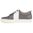 thumbnail image 2 of Journee Womens Raaye Two-Tone Lace-Up Sneakers, 2 of 8