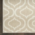 thumbnail image 4 of Nourison Jubilant Contemporary Beige 5'3" x 7'3" Area Rug (5x7), 4 of 8