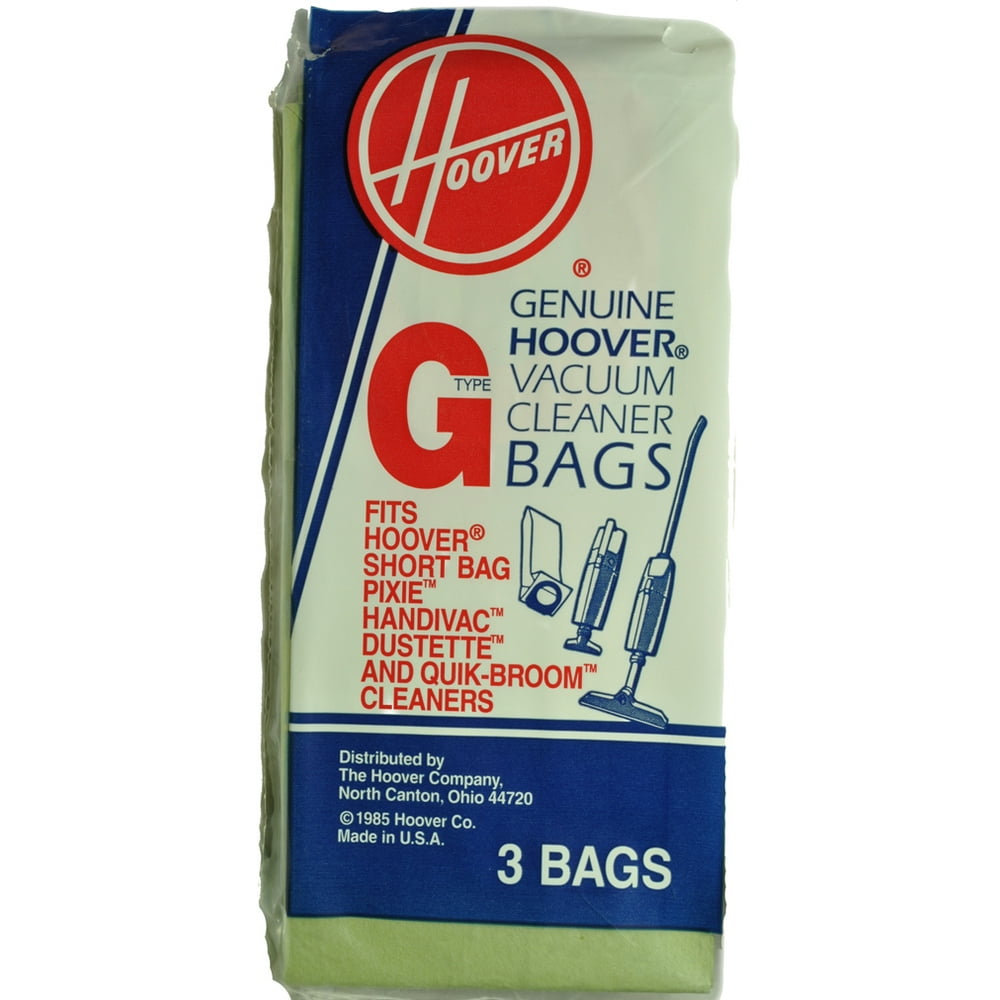 Hoover Type G Vacuum Bags Fits Hoover Pixie HandiVac, Dustette, and