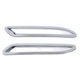 thumbnail image 4 of piezas de cubierta de ajuste de luz antiniebla trasera, marco decorativo izquierdo derecho de repuesto para Benz Clase A W177 V177 Sedan 2018 y superiores, plateado, 4 of 5