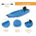thumbnail image 5 of Lifetime Lotus 8 ft Sit On Top Kayak, Blue, Set of 2 (90172), 5 of 16