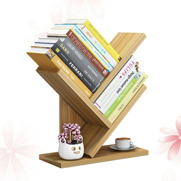 Small tabletop bookshelf discount