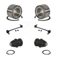 thumbnail image 1 of Transit Auto Front Wheel Bearing Suspension Lower Ball Joint and Sway Bar Stabilizer Link Kit for Car 2010-2011 Nissan Versa - Left Right Side (Driver Passenger) K77-101838, 1 of 10