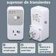 thumbnail image 5 of 1800w Protector de Voltaje para Refrigerador 2 Piezas,Supresor de Transientes,Regulador de Voltaje para TV y Refrigerador,Enchufe Americano 120v,Regulador de para Microondas y Lavadora, 5 of 7