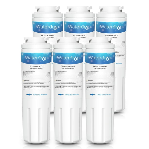 Waterdrop UKF8001 Replacement for UKF8001AXX750 Whirlpool Refrigerator