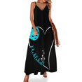 thumbnail image 1 of Vestido de fiesta sin mangas de pickleball, vestido elegante de lujo para mujer para niñas, 1 of 7