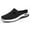 A Black, variant on Wovix Women'S Slipper Breathable Soft Shoes Cushioned Thick Sole Walking Shoes Soft Sole Casual Closed Toe Indoor Outdoor Shoes