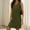 01 Army Green, variant on Maxi Dresses for Seniors Mini Dress Casual Loose Sleeveless Crewneck Slit Basic T Shirt Dresses with Pockets