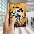 thumbnail image 4 of Trick or Treat Bernese Mountain Dog Needs Candy Happy Halloween Night Travel Passport Wallet Berner Lover Gifts PU Leather Passport Holder Cover - 02020, 4 of 5