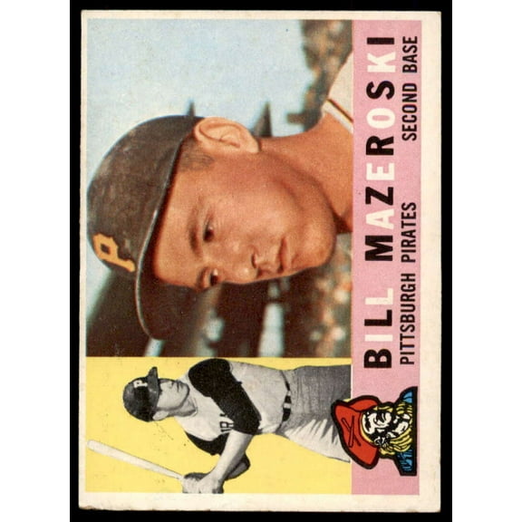 Bill Mazeroski Card 1960 Topps #55