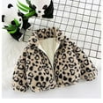 thumbnail image 7 of Edvintorg Fleece Winter Parkas Kids Jackets for Girls Boys Cartoon Print Warm Thick Velvet Children's Coat Baby Outerwear Infant Overcoat with Zipper 1-6Years, 7 of 7