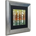 thumbnail image 2 of Trademark Fine Art "Birches" Canvas Art by Michelle Calkins, Black Matte, Silver Frame, 2 of 4