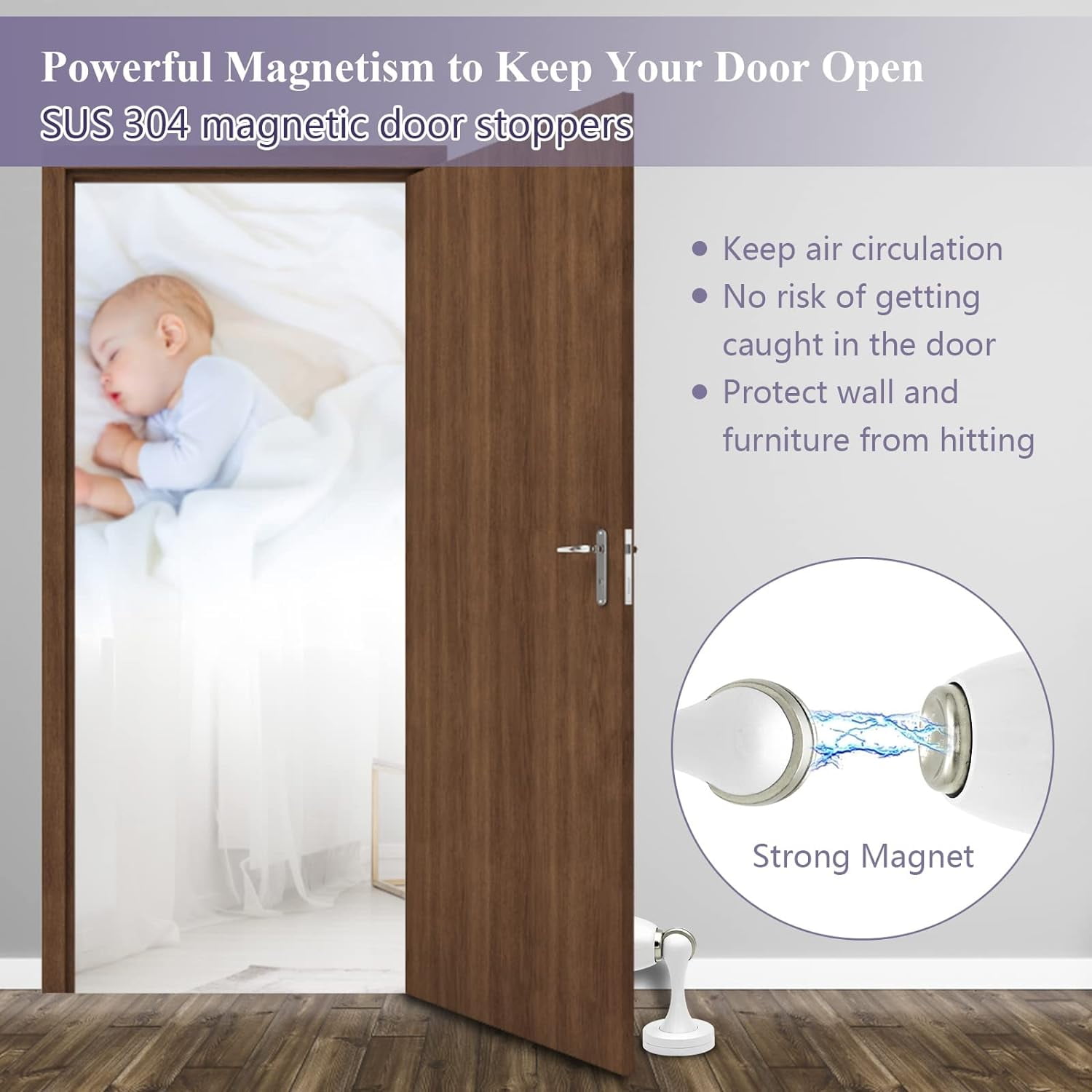 Acheter Butées De Porte Magnétiques Fines, Aspiration De Porte Non Perforée, Porte Coulissante Fine, Garde-robe, Contact De Porte, Aspiration Magnétique Forte, Ferme-tiroir