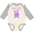 thumbnail image 3 of Inktastic Daddy's Little Monster Girls Long Sleeve Baby Bodysuit, 3 of 5