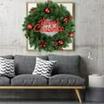 thumbnail image 6 of 14" Christmas Decoration Wreath For Front Door Wall Hanging Ornament For Xmas Party Indoors Outdoors Home Decor Xmas Decoration, 6 of 8