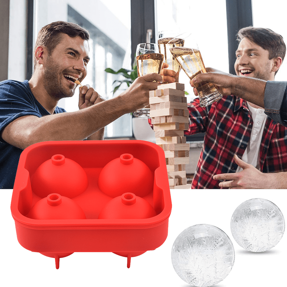 Frost Fusion: Large Capacity Ice Block Mold – Convenient Ice Storage and  Whiskey Ice Ball Maker in 2023