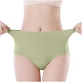 thumbnail image 5 of Kmdttou Up to 30% off!Women's Ladies Comfortable Large Size Avoidance Crotch Line Abdominal Contraction Panties Hight Waiste Underpants (Available in Plus Size), 5 of 9