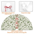 thumbnail image 4 of Rateoe Green Rabbit Print Christmas Tree Skirt 30" for Xmas Holiday New Year Party Circle Tree Mat Ornaments Decoration, 4 of 7