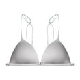 thumbnail image 1 of Clearance Sale 2025 Bra Ladies' Solid Color French Front Buckle Rim Small Chest Gathering Big Breast Anti Sagging Fashion Clearance Bra, 1 of 4