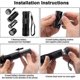 thumbnail image 3 of Black Light Uv Flashlight 5 Pack Uv Lamp With 12 Led 395nm Pet Urine Detector Uv Handheld Flashlight For Dried Dog AndUrine Stains (includes 15 A, 3 of 5