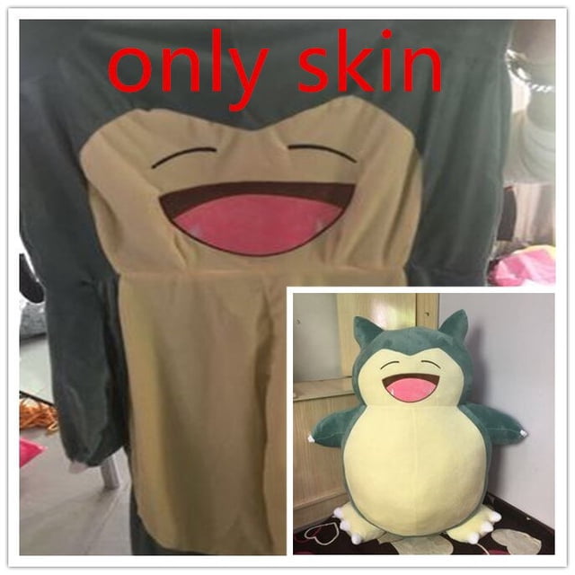 Cojín de felpa de piel de Anime de solo 30-200cm, monstruo de bolsillo, muñecas Sicilax grandes, funda de almohada de dibujos animados, regalos con cremallera zhangyuxiang unisex