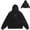 Black_004, variant on Zipper Backpack Hoodie Sweaters for Men Travel Hoodie with Built-In Zipper Backpack Cardigan Lightweight Sweatshirt with Kangaroo Pocket Black XL