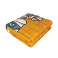 thumbnail image 5 of Halloween Decorations Throw Blanket for Couch, Halloween Mummy Halloween Blanket Fuzzy Throw Blanket, Halloween Decor Cuteness Plush Flannel Blanket & Throws, 5 of 7