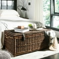 thumbnail image 4 of Happimess Caden Wicker Storage Trunk, 4 of 11