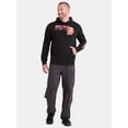thumbnail image 2 of One Piece Men's and Big Men's Front Back Graphic French Terry Hoodie with Long Sleeves, Sizes XS-3XL, 2 of 5