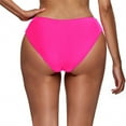thumbnail image 4 of PFRNLF Women's Mid Waisted Bikini Swimsuit Bottoms Full Coverage Swim Bottoms, 4 of 5