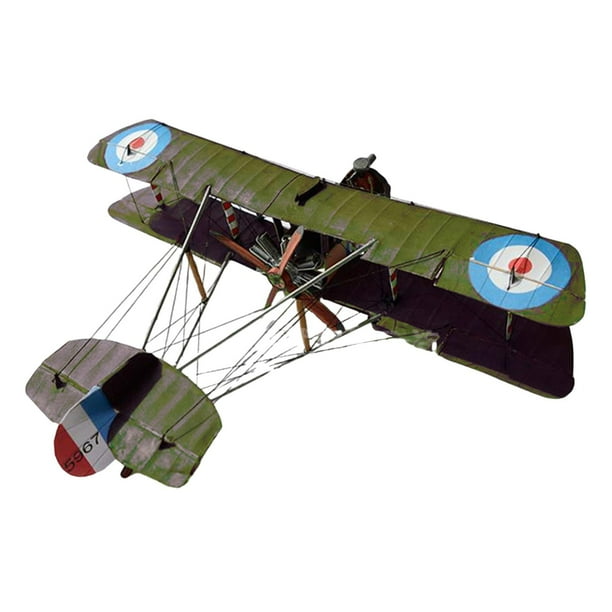Kits de construcción de caza de un solo asiento 1:33, modelo de avión, juguetes para niños, decoración educativa de escritorio, manualidades de avión Hugo Plano de colección
