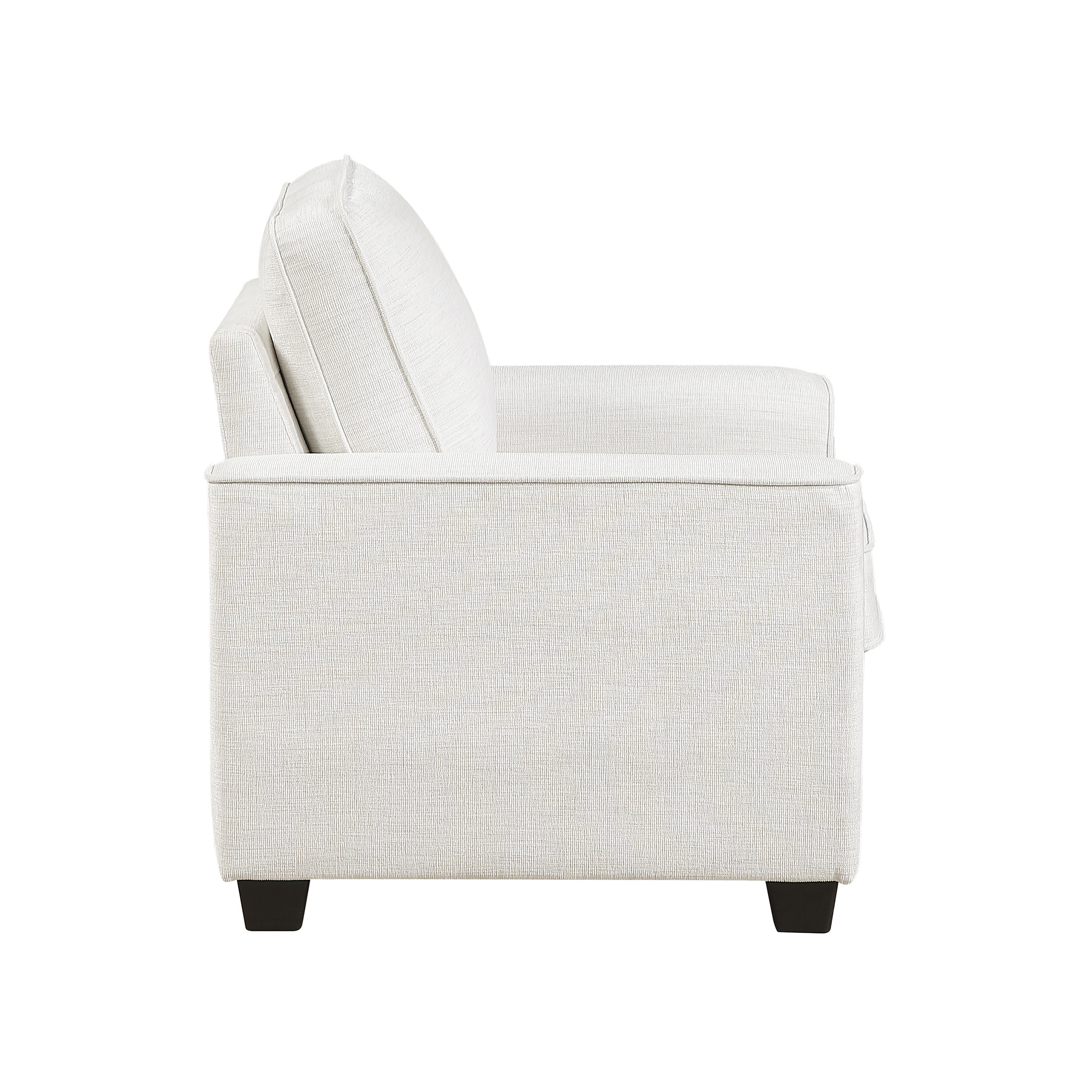 OakvillePark Harpshire Contemporary Chenille Living Room Chair, Beige