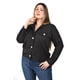 thumbnail image 1 of Blazer con textura tweed Roman Fashion /Tallas Extras, 8067 (Negro) negro 36, 1 of 6