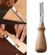 thumbnail image 5 of Herramienta para biselar bordes de cuero con mango de madera Recorte de cuero 8 mm Macarena Biseladora de biselado de bordes, 5 of 8