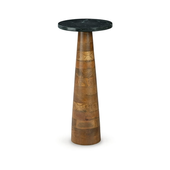 Signature Design by Ashley Quinndon Accent Table, Brown & Black