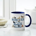 thumbnail image 4 of CafePress - Rescued Is My Favorite Breed - 11 oz Ceramic Mug - Novelty Coffee Tea Cup, 4 of 4