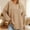Coffee, variant on Zunfeo Waffle Long Sleeve Shirts for Women Casual Oversized Fall Tops Lightweight Pulover Sweatshirts Green L