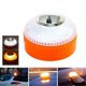 thumbnail image 1 of V16 flashing light LED white light emergency light yellow light car warning light traffic flash light with battery bottom strong magnet, 1 of 2