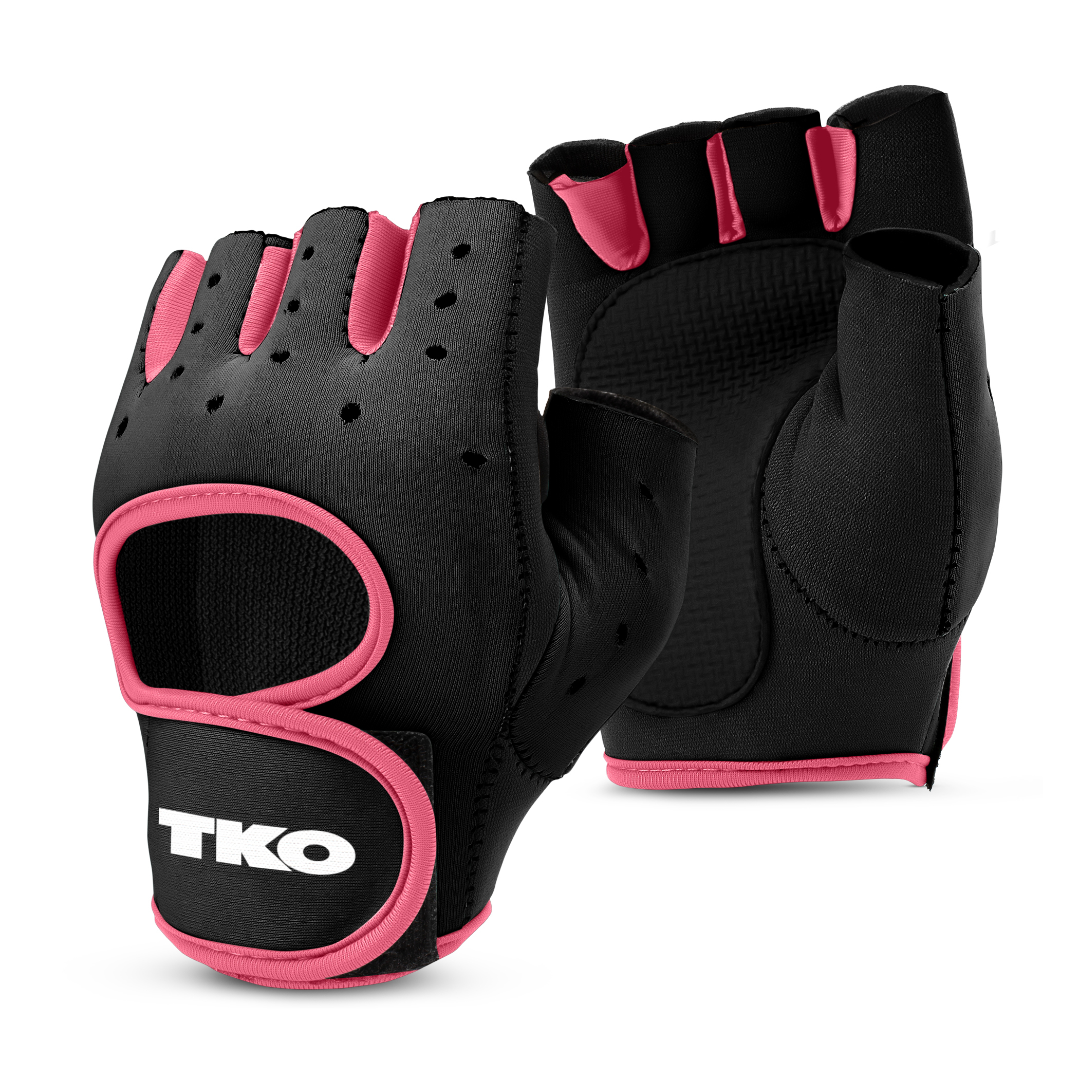 TKO Workout Gloves - Non-Slip Padded Grips Available with ...