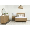 thumbnail image 2 of Arini 4-piece Queen Bedroom Set Sand Wash and Natural Cane, 2 of 17